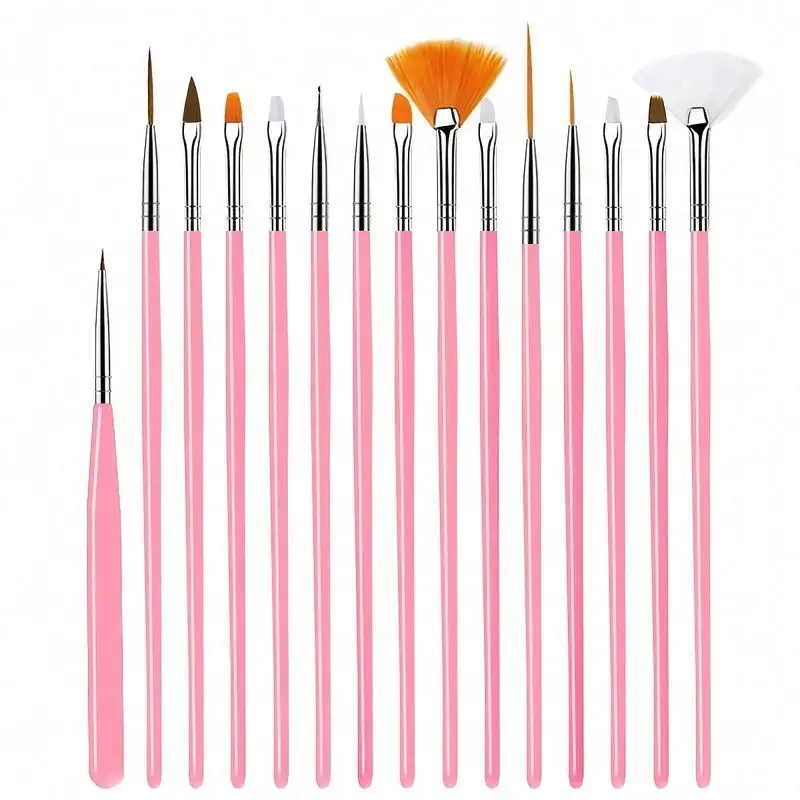 Paint Model Kit - Juego de 15 pinceles de precisión