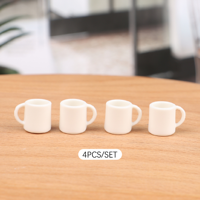 Juego de 4 Tazas Miniatura par - Model Kit Fantasy reseña y precio