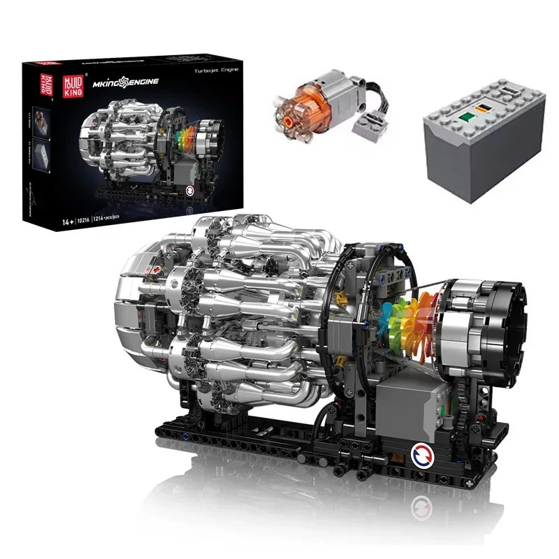 Mould King 10216 bloques de mo - Model Kit Engine reseña y precio